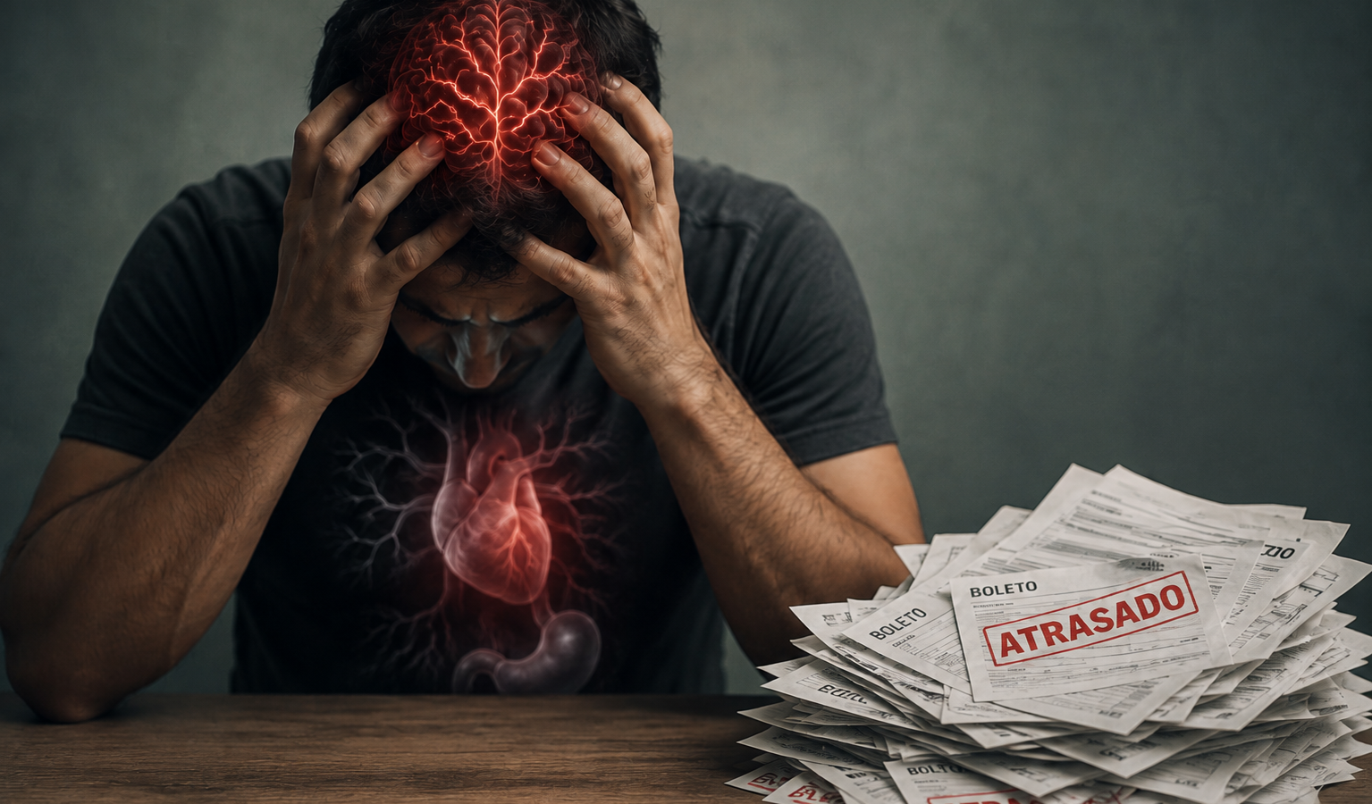 Dinheiro e saúde: como as dívidas afetam seu corpo e sua mente