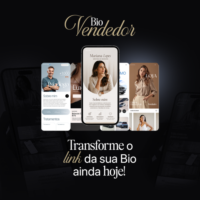 Bio vendedor - instagram lucrativo
